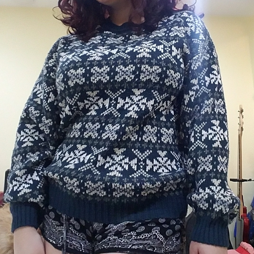 Blue Sweater